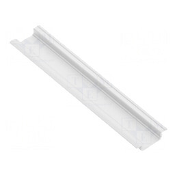 Profil Aluminiu Încastrat 1m pentru Module LED Albă | Electronic-mag.ro | Componente Electronice