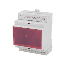 Carcasă ABS Gri pentru Șină DIN 90.2x71x57.5 mm | Electronic-mag.ro | Componente Electronice