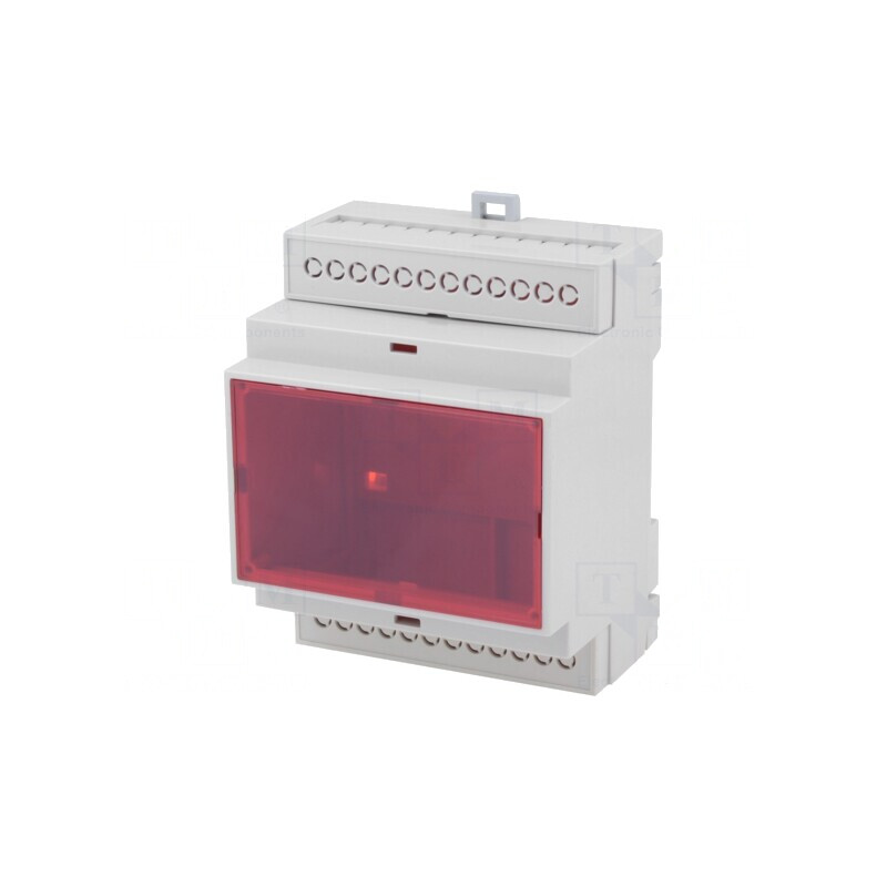 Carcasă ABS Gri pentru Șină DIN 90.2x71x57.5 mm | Electronic-mag.ro | Componente Electronice