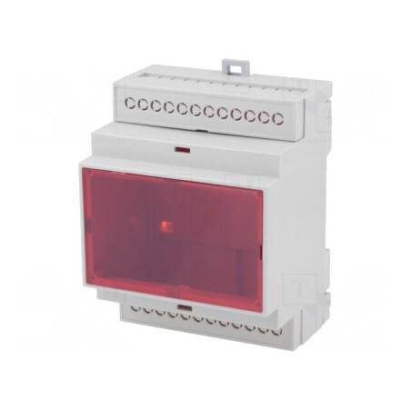 Carcasă ABS Gri pentru Șină DIN 90.2x71x57.5 mm | Electronic-mag.ro | Componente Electronice