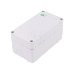 Carcasă Universală Gri IP65 74x135x72mm Industrială | Electronic-mag.ro | Componente Electronice