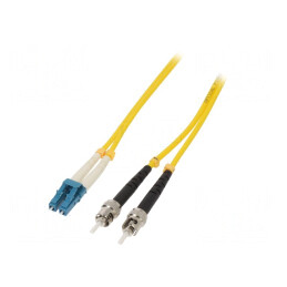 Patch cord fibră optică LC/UPC-ST/UPC 2m 9/125um | Electronic-mag.ro | Componente Electronice