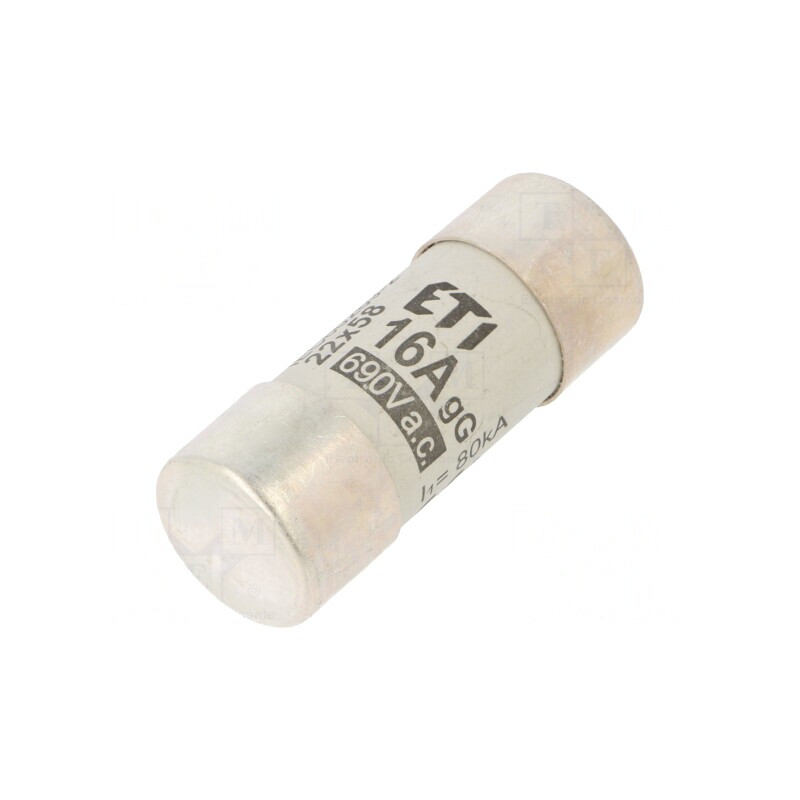 Siguranță cilindrică industrială 16A 690VAC | Electronic-mag.ro | Componente Electronice