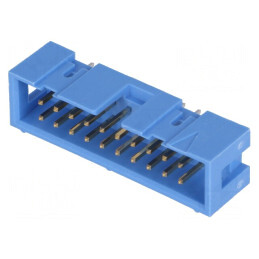 Soclu IDC THT aurit 20 pini 2.54mm 2x10 | Electronic-mag.ro | Componente Electronice