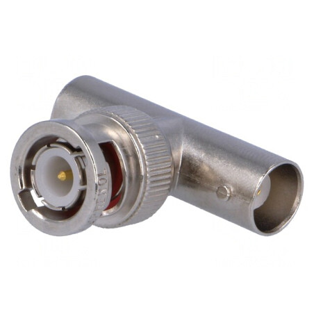 Adaptor T BNC Dual Soclu BNC Mufă 50Ω Aurit | Electronic-mag.ro | Componente Electronice