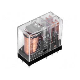 Releu Electromagnetic 24VAC 5A DPDT | Electronic-mag.ro | Componente Electronice