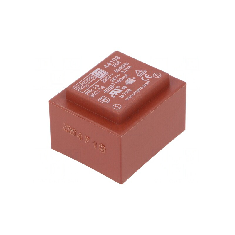 Transformator încapsulat 3,2VA 230V AC la 24V 133mA PCB | Electronic-mag.ro | Componente Electronice Transformator încapsulat 3,2VA 230V AC la 24V 133mA PCB | Electronic-mag.ro | Componente Electronice