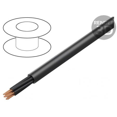 Cablu ÖLFLEX ROBUST 210 7x0,75mm2 fără ecran 300V/500V Cu | Electronic-mag.ro | Componente Electronice
