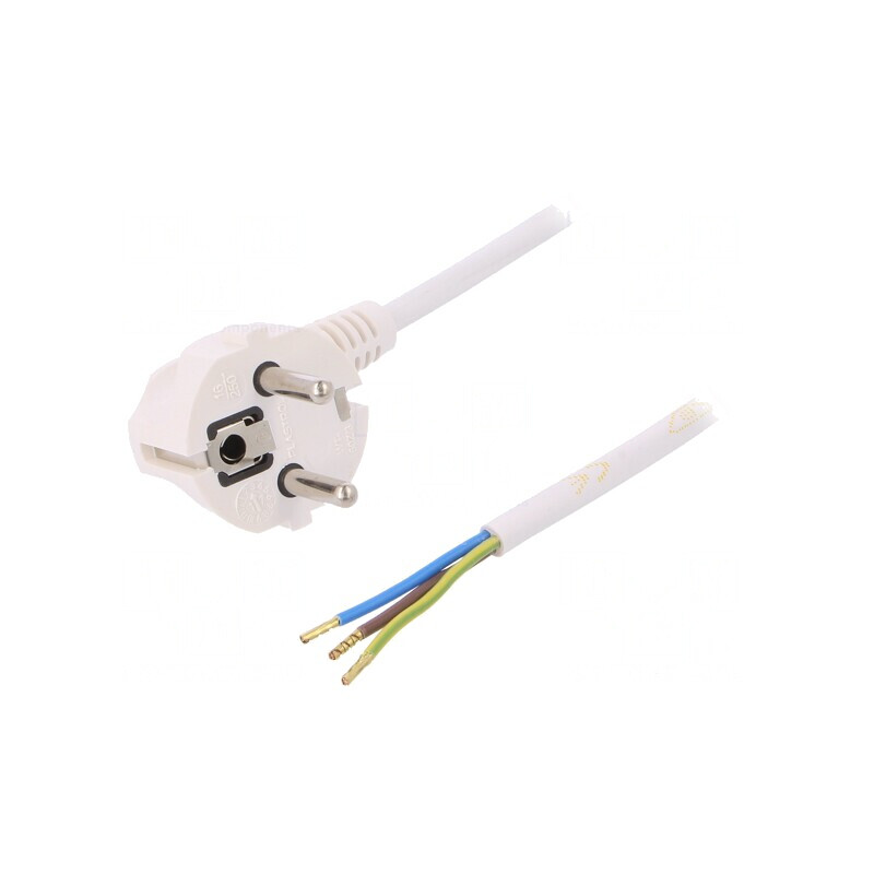 Cablu Electric 3x1,5mm2 PVC Alb 1m 16A 250V | Electronic-mag.ro | Componente Electronice Cablu Electric 3x1,5mm2 PVC Alb 1m 16A 250V | Electronic-mag.ro | Componente Electronice
