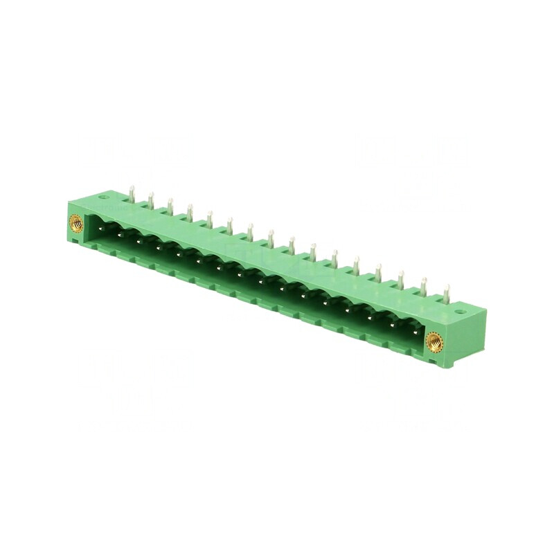Regletă de Conexiuni Deconectabilă 16 Piste 5,08mm Soclu | Electronic-mag.ro | Componente Electronice