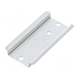 Şină DIN oţel 35mm x 7,5mm x 66mm pentru carcase | Electronic-mag.ro | Componente Electronice