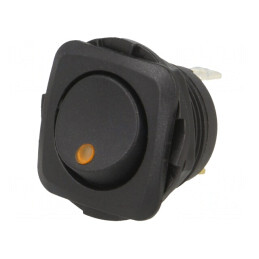 Comutator Basculant ON-OFF 20A 14V LED Negru | Electronic-mag.ro | Componente Electronice