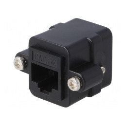 Adaptor Ethernet 8P8C Cat 5e Necranat | Electronic-mag.ro | Componente Electronice