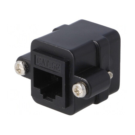 Adaptor Ethernet 8P8C Cat 5e Necranat | Electronic-mag.ro | Componente Electronice