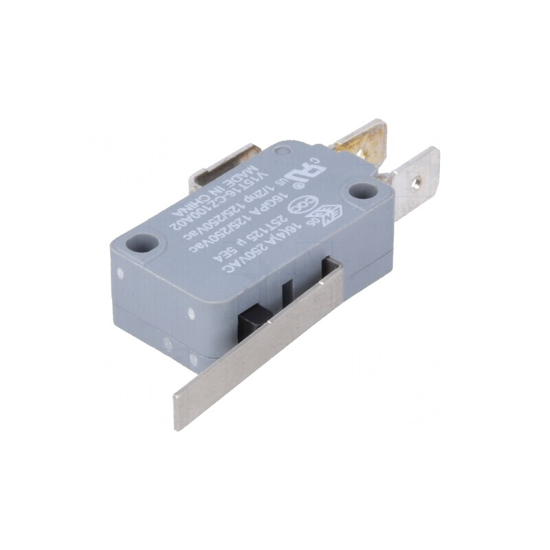 Microîntrerupător cu manetă 16A 250VAC SPDT IP40 | Electronic-mag.ro | Componente Electronice
