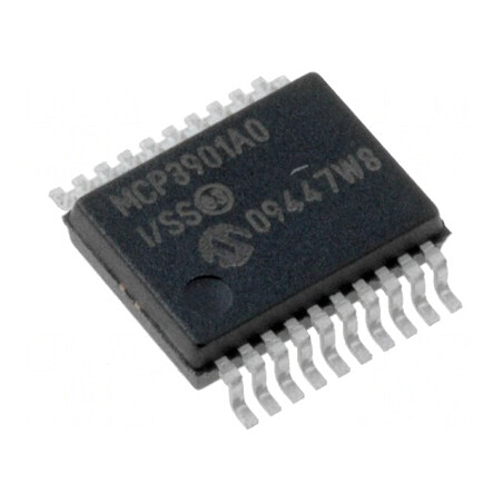Convertor A/D 16bit SPI 64ksps 4,5-5,5V SSOP20 | Electronic-mag.ro | Componente Electronice
