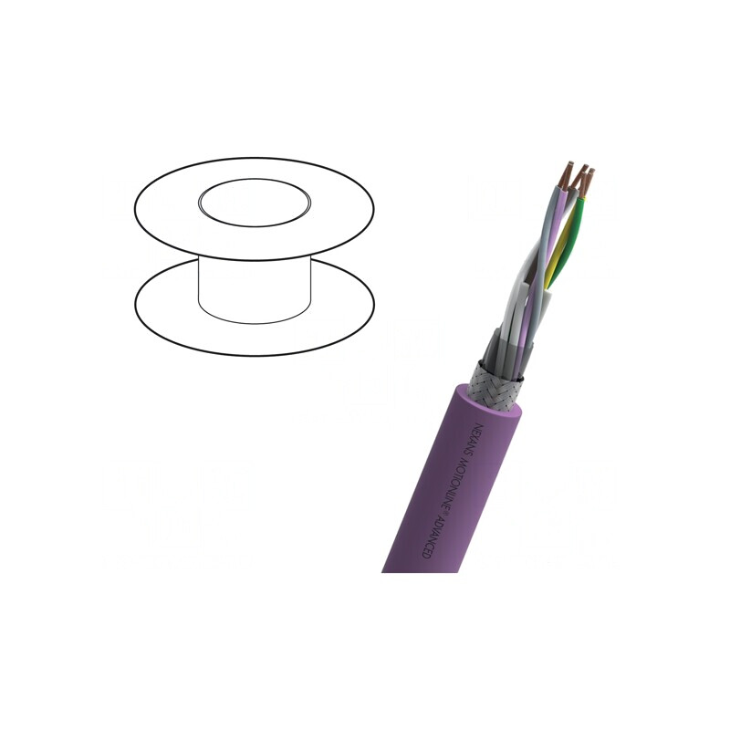 Cablu Interbus Cu PUR 30V 3x2x0,25mm2 Violet | Electronic-mag.ro | Componente Electronice Cablu Interbus Cu PUR 30V 3x2x0,25mm2 Violet | Electronic-mag.ro | Componente Electronice