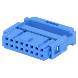 Mufă IDC Mamă 16 PIN Aurit 1,27mm | Electronic-mag.ro | Componente Electronice