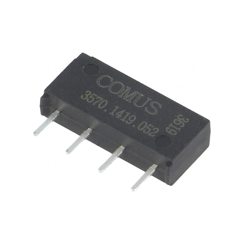 Releu Senzor Reed SPST-NO 5VDC 500mA 200VDC 10W | Electronic-mag.ro | Componente Electronice