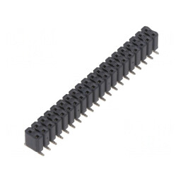 Soclu pini mamă 40 pini drept SMT 2,54mm 2x20 5,5mm | Electronic-mag.ro | Componente Electronice