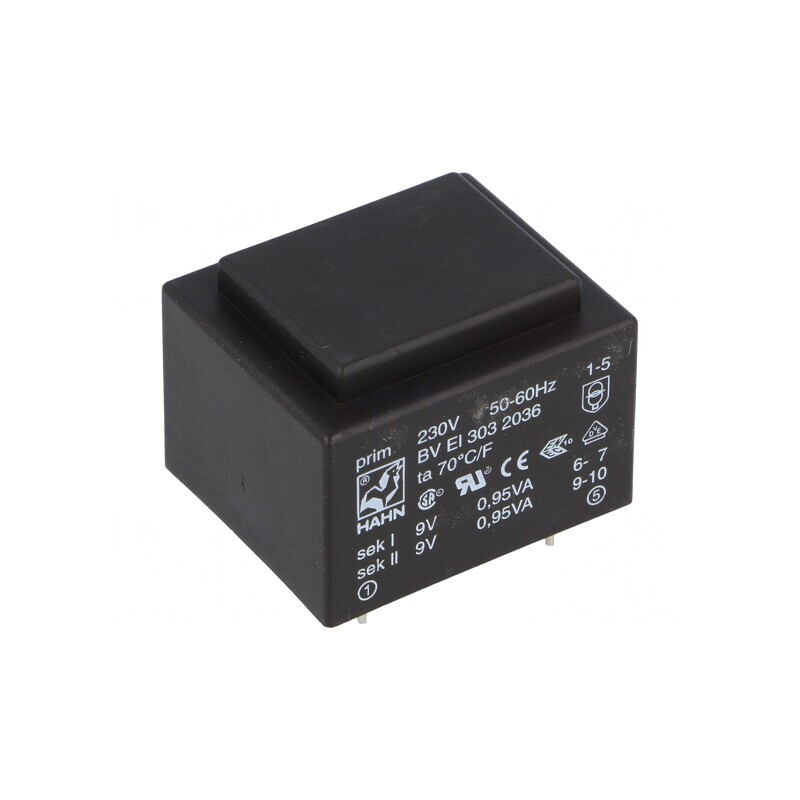 Transformator Încapsulat PCB 1.9VA 230V 9V 105mA | Electronic-mag.ro | Componente Electronice Transformator Încapsulat PCB 1.9VA 230V 9V 105mA | Electronic-mag.ro | Componente Electronice