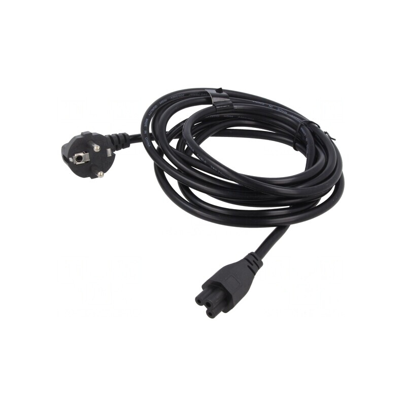 Cablu Alimentare 3x0,75mm2 ștecher unghiular IEC C5 | Electronic-mag.ro | Componente Electronice Cablu Alimentare 3x0,75mm2 ștecher unghiular IEC C5 | Electronic-mag.ro | Componente Electronice
