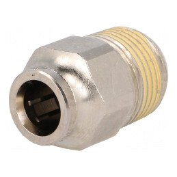 Racord Push-In Alamă Nichelată BSP 3/8 | Electronic-mag.ro | Componente Electronice