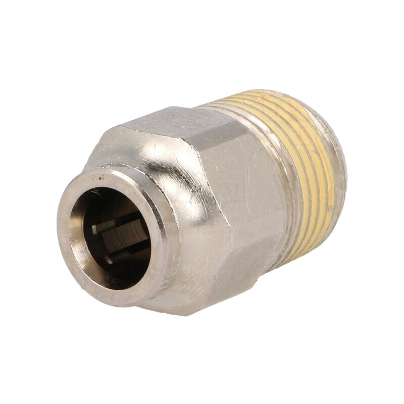 Racord Push-In Alamă Nichelată BSP 3/8 | Electronic-mag.ro | Componente Electronice
