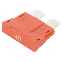 Siguranță Auto 40A 80VDC UNIVAL 19mm | Electronic-mag.ro | Componente Electronice