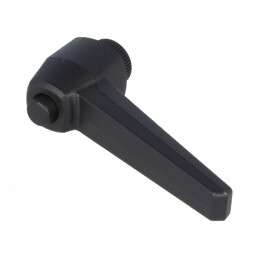 Manetă Franceză Neagră 13mm x 73mm | Electronic-mag.ro | Componente Electronice