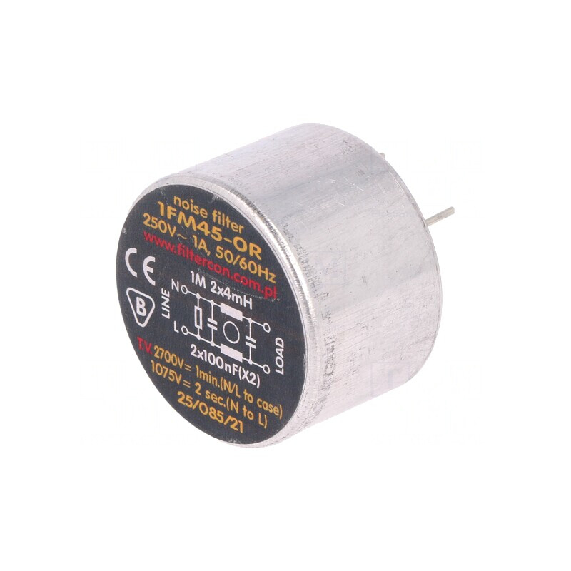 Filtru Anti-Interferențe 250VAC 100nF 4mH THT | Electronic-mag.ro | Componente Electronice