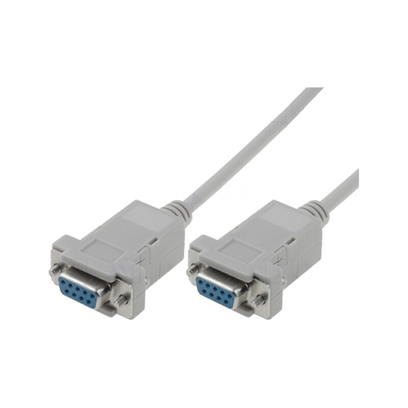 Cablu D-Sub 9 Pin 3m Gri | Electronic-mag.ro | Componente Electronice