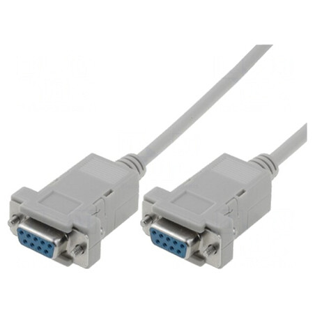 Cablu D-Sub 9 Pin 3m Gri | Electronic-mag.ro | Componente Electronice