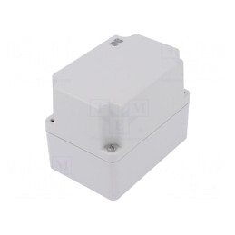 Carcasă Universală Gri IP65 75x110x90mm Industrială | Electronic-mag.ro | Componente Electronice