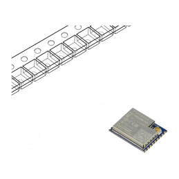 Modul WiFi IEEE 802.11b/g/n SMD IPEX | Electronic-mag.ro | Componente Electronice