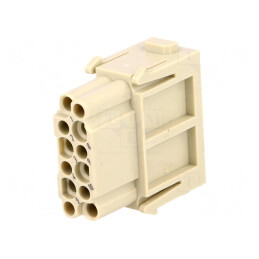 Conector HDC Han-Modular 12 PIN fără contacte mamă | Electronic-mag.ro | Componente Electronice