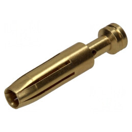 Pin mamă aurit 0,75mm2 18AWG Han E® HMC crimpat | Electronic-mag.ro | Componente Electronice