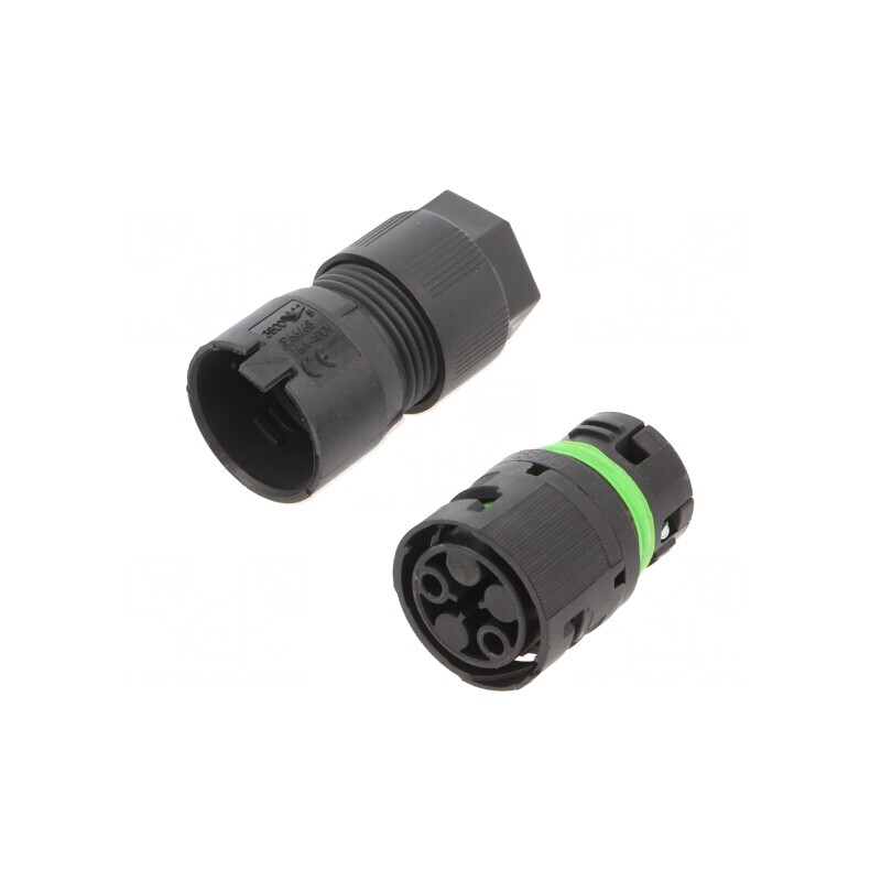 Conector Alimentare AC Terminal Șurub Mamă 16A | Electronic-mag.ro | Componente Electronice