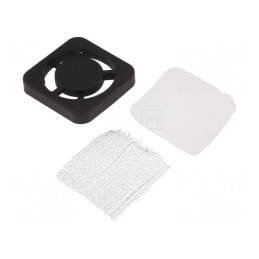 Protecție 40x40mm cu Șurub și Distanță Orificii 32mm | Electronic-mag.ro | Componente Electronice