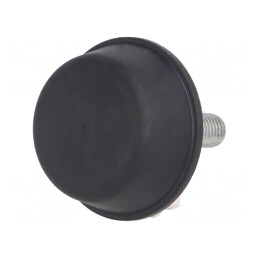 Picioruş vibro-absorbant Ø 50mm Duritate 55 Shore 2,31kN | Electronic-mag.ro | Componente Electronice