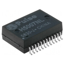 Transformator LAN SMD 1 Port 0-70°C 1dB