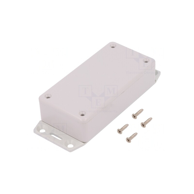 Carcasă Universală 50x100x25mm Gri IP54 | Electronic-mag.ro | Componente Electronice