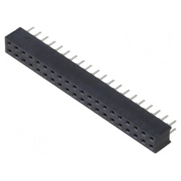 Soclu pini mamă 2mm 40 THT pentru PCB | Electronic-mag.ro | Componente Electronice