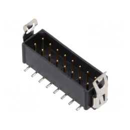 Soclu PCB-cablu/PCB tată 16-PIN 2mm SMT 800V