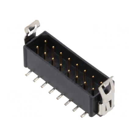 Soclu PCB-cablu/PCB tată 16-PIN 2mm SMT 800V | Electronic-mag.ro | Componente Electronice