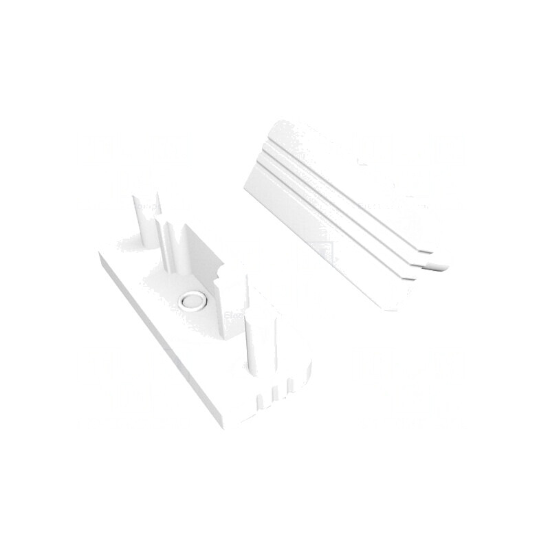 Obturator Alb pentru Profile LED, 20 buc, TOPMET | Electronic-mag.ro | Componente Electronice