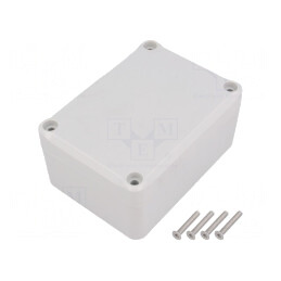 Carcasă Universală 64mm x 88mm x 41mm cu Bucşă din Alamă | Electronic-mag.ro | Componente Electronice