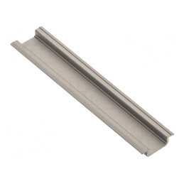 Profil încastrat aluminiu pentru LED 1m șampanie GLAX | Electronic-mag.ro | Componente Electronice