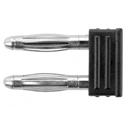 "Punte stacabila banană 2mm neagră" | Electronic-mag.ro | Componente Electronice