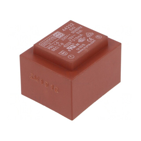 Transformator încapsulat 5VA 230V 15V PCB | Electronic-mag.ro | Componente Electronice